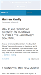 Mobile Screenshot of humankindly.com